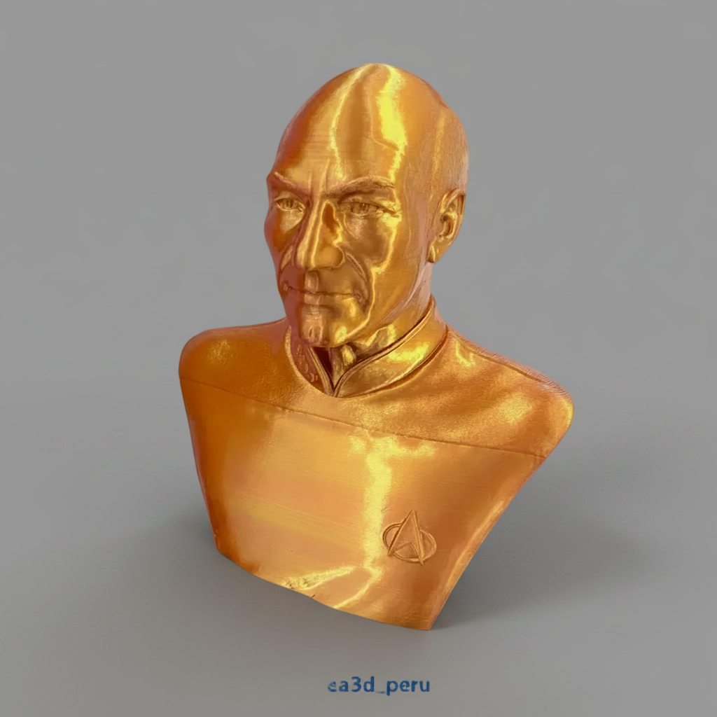 Busto Capitan Jean Luc Picard
