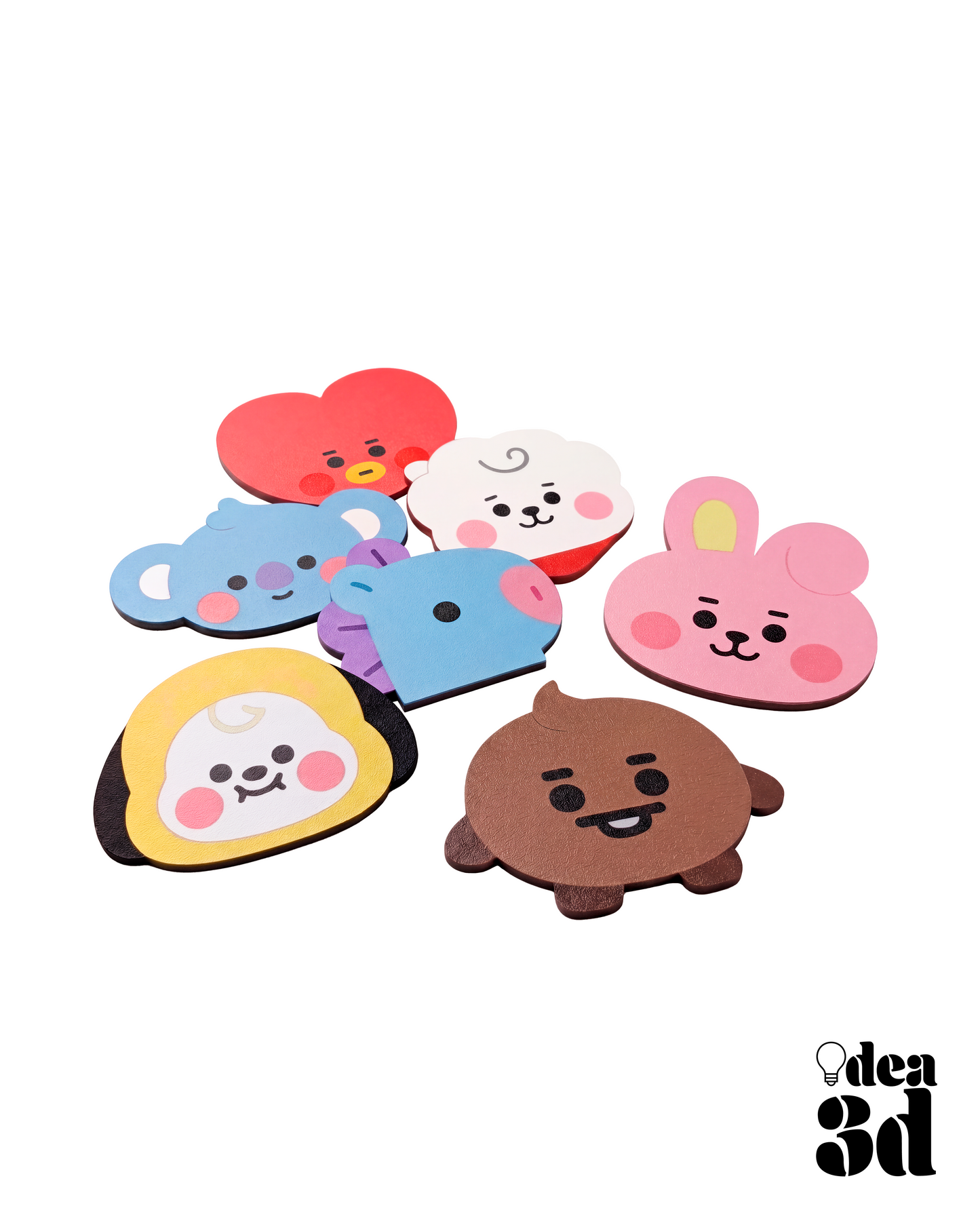 PACK POSAVASOS BT21